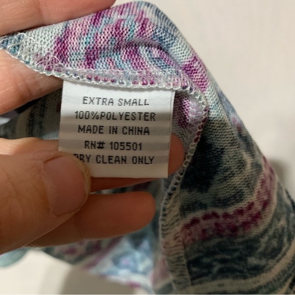 Double D Ranch Boho Western Print Open Front Cardigan Sweater - Picture 8 of 8